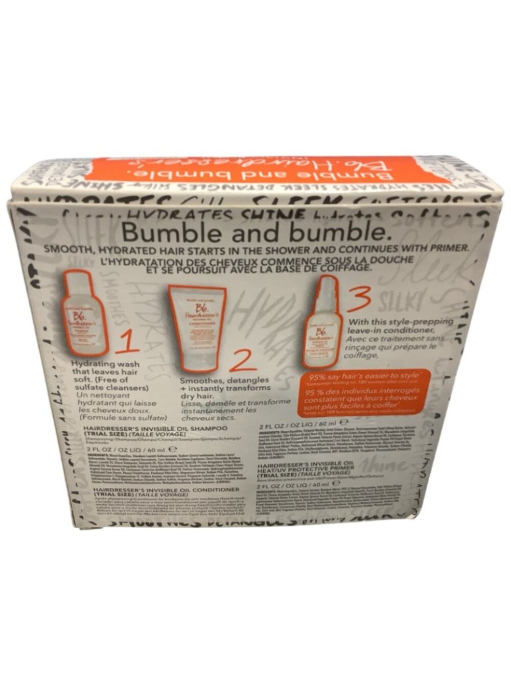 Bumble & Bumble Hairdressers Invisible Oil Starter Shampoo Conditioner Primer - Picture 2 of 4